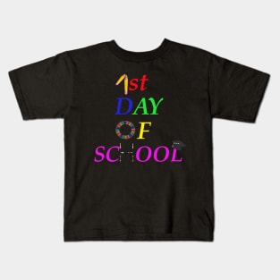 First Day Of School shirt Back to school shirt teach grade gift funny man women T-shirt Kids T-Shirt